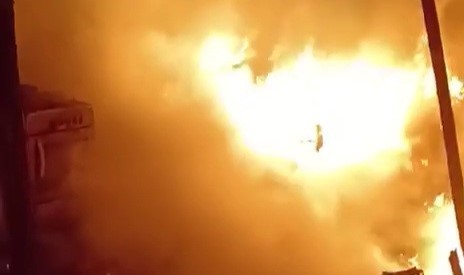 Adıyaman’da, depremzedeye ait çadır kül oldu