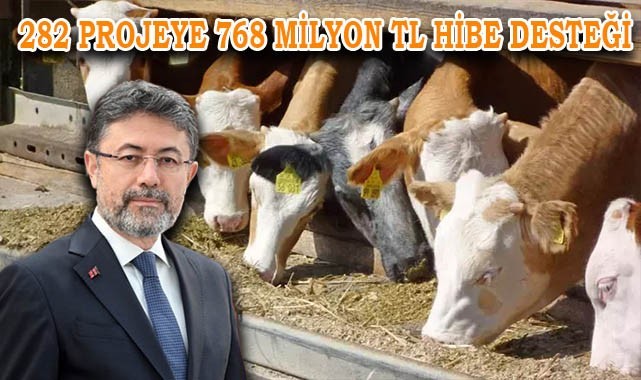Bakan Yumaklı duyurdu! 282 projeye 768 milyon TL hibe desteği