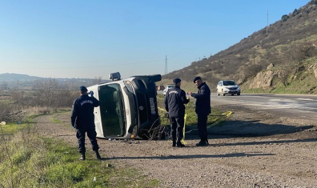 Balıkesir’de trafik kazası; 1 ölü 8 yaralı