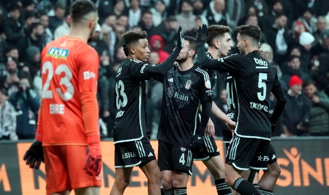 Beşiktaş ligde 3 maç sonra evinde kazandı