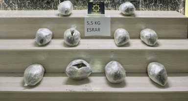 Bitlis’te 5,5 kilo esrar ele geçirildi