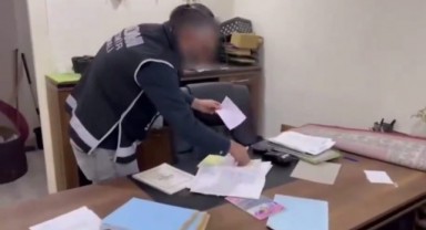 Bornova'da naylon fatura operasyonu: 5 gözaltı