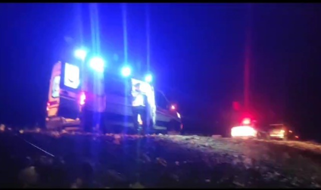 Ceylanpınar'da otomobil şarampole devrildi: 5 yaralı