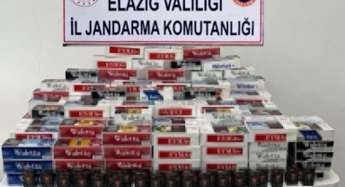 Elazığ’da makaron ele geçirildi