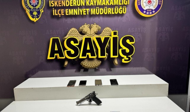 Hatay'da çeşitli suçlardan aranan 3 şüpheli tutuklandı