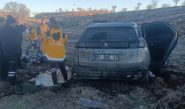Kontrolden çıkan otomobil takla attı: 4 yaralı
