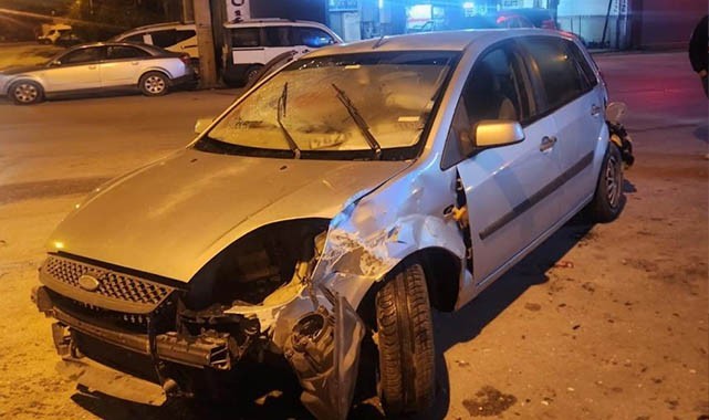 Kontrolsüz geçiş  beraberinde kaza getirdi