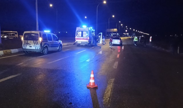 Konya’da otomobiller çarpıştı: 1 yaralı