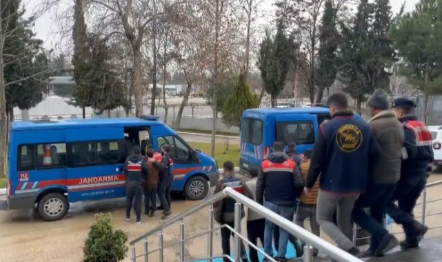 Nitelikli hırsızlık şüphelilerine kafes operasyonu: 9 gözaltı