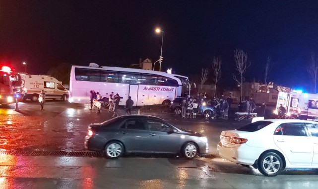 Ordu'da otobüs kazası: 1 yaralı