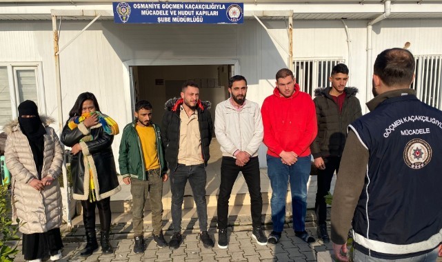 Osmaniye’de 7 düzensiz göçmen yakalandı