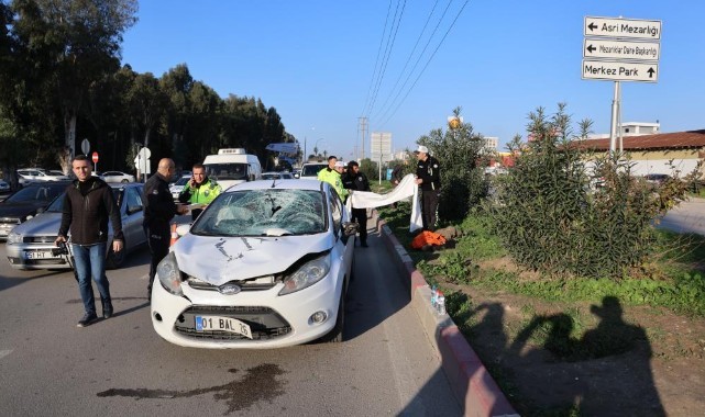 Otomobilin çarptığı yaşlı adam öldü