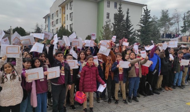 Şanlıurfa'da karne heyecanı