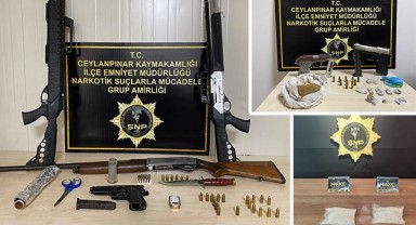 Şanlıurfa’da uyuşturucu operasyon! 10 tutuklama