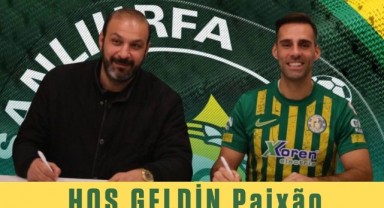 Şanlıurfaspor, Paixao ile resmi sözleşme imzaladı
