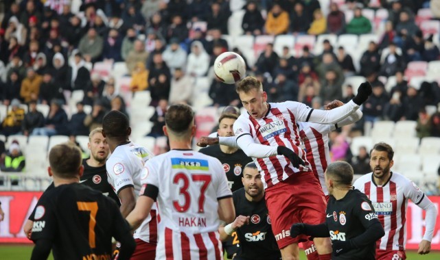 Sivasspor: 1 - Galatasaray: 1