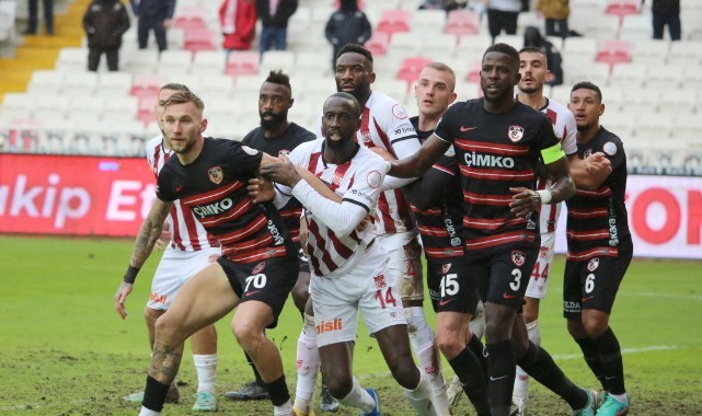 Sivasspor: 2 - Gaziantep FK: 2