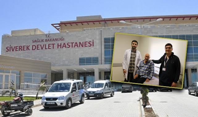 Siverek'te erken müdahale hastayı sağlığına kavuşturdu