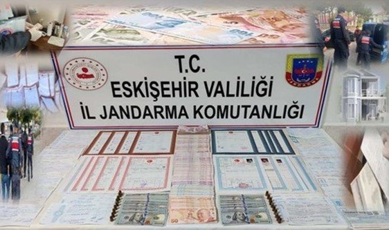 Tefecilik yapan suç örgütünün nakit ve taşınmazına el konuldu