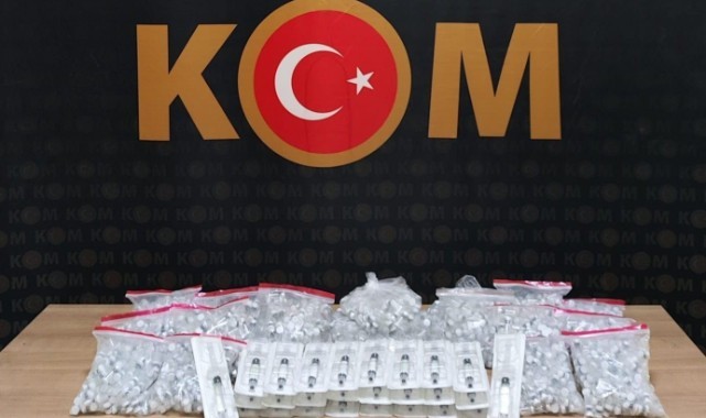 Yolcu otobüsünde botoks ilacı ele geçirildi