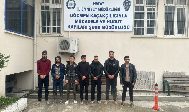 Yurda kaçak yollarla giren göçmenler yakalandı