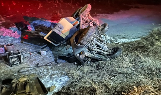 Ağrı’da trafik kazası: 4 yaralı