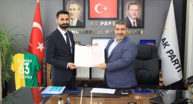 AK Parti Akçakale ilçe başkanı belli oldu