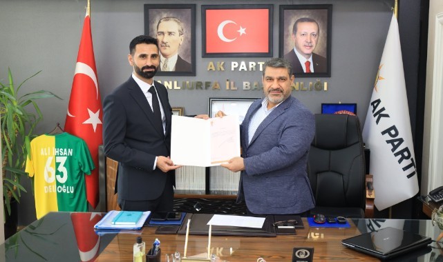 AK Parti Akçakale ilçe başkanı belli oldu