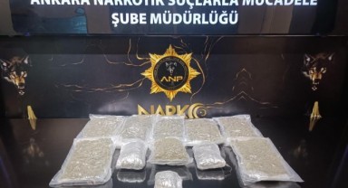 Ankara'da "Narkogüç" operasyonu kilolarca uyuşturucu yakalandı