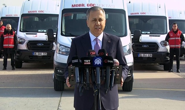 Bakan Yerlikaya, düzensiz göçmenlere ilişkin açıklamalarda bulundu