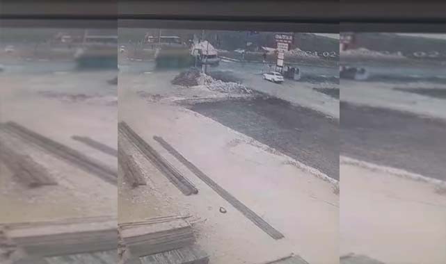 Bozova'da feci kaza! Kaza anı kamerada