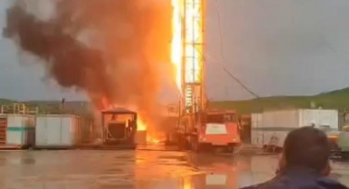 Çalışma yapılan petrol kuyusunda patlama: 1 ölü, 1 yaralı