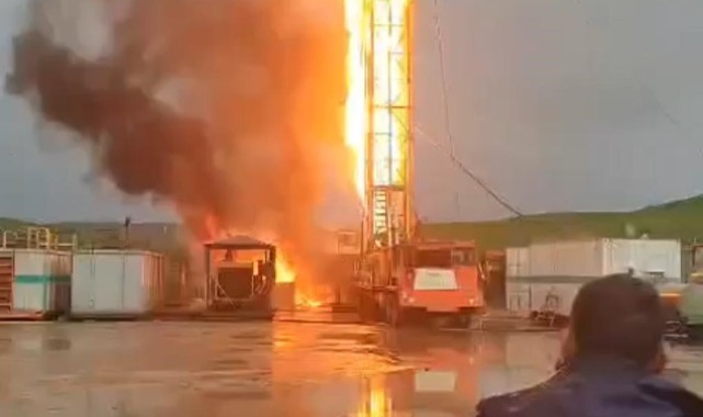 Çalışma yapılan petrol kuyusunda patlama: 1 ölü, 1 yaralı