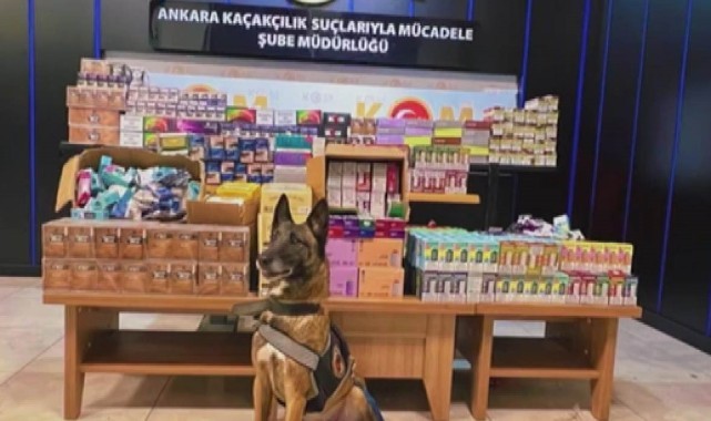 Çok sayıda kaçak sigara ve malzemesi ele geçirildi
