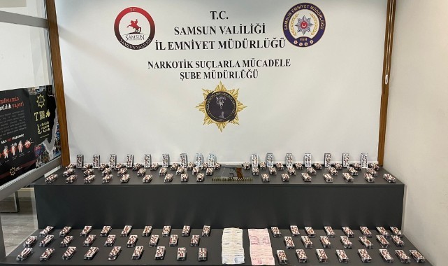 Çok sayıda sentetik ecza ele geçirildi: 1 kişi tutuklandı