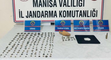 Çok sayıda tarihi eser ele geçirildi: 1 tutuklama