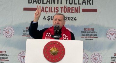 Cumhurbaşkanı Erdoğan Antep'te konuştu: Deprem şehirlerimizi ayağa kaldıracağız