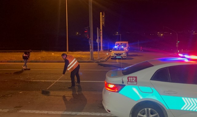 Elazığ’da trafik kazası: 3 yaralı