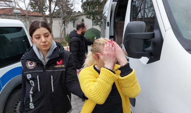 Genç kadına uyuşturucu ticaretinden gözaltı