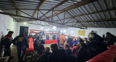 Horoz dövüşüne jandarma baskını