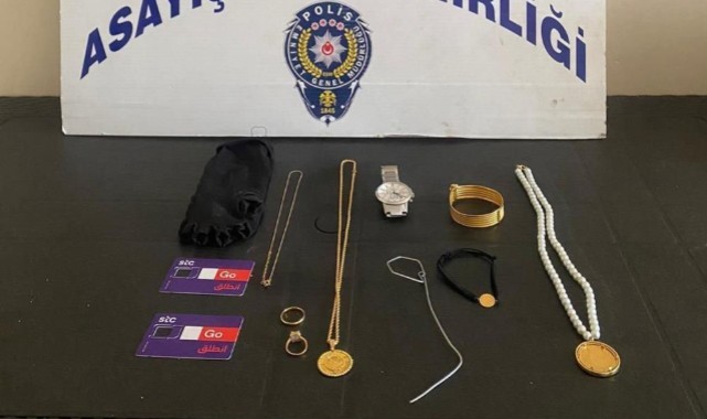 İkamet hırsızları kıs kıvrak yakalandı