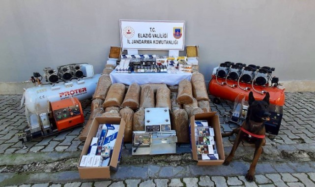 Kaçak 47 bin makaron ve 340 kilo tütün ele geçirildi
