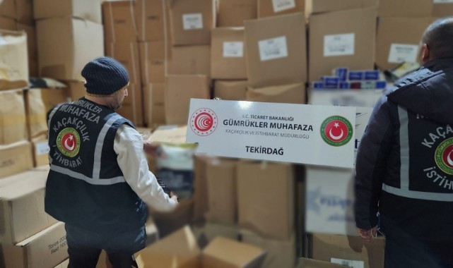 Kaçak sigaraya dev operasyon