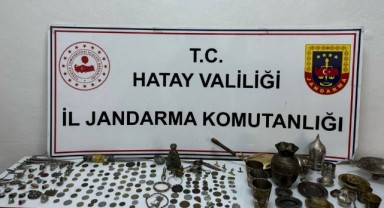 Kırıkhan’da 310 adet tarihi eser ele geçirildi