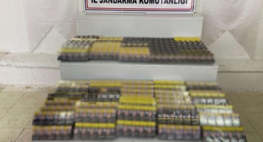 Komşu ilde 1 milyon lira değerinde kaçak sigara ele geçirildi
