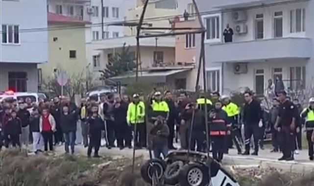 Kontrolden çıkan araç sulama kanalına düştü: 1 ölü