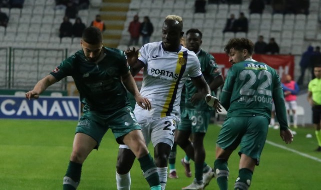 Konyaspor ile Ankaragücü 34. randevuda