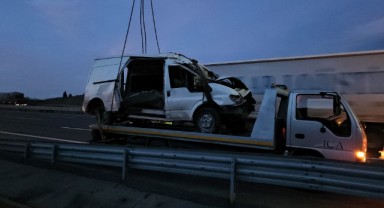Kuzey Marmara Otoyolu’nda kaza: 1 yaralı