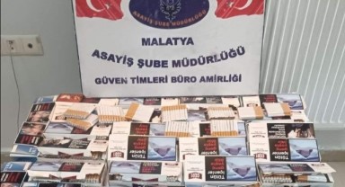 Malatya'da 120 bin adet kaçak sigara ele geçirildi