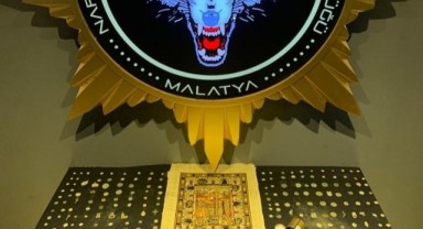 Malatya’da tarihi eser operasyonu